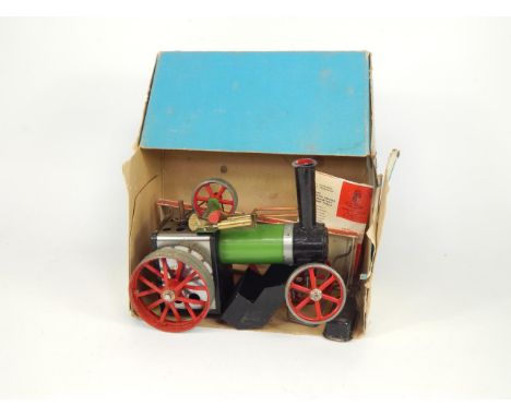 A Mamod traction engine, T.E.IA, boxed.