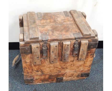 A heavy duty ammunition case.