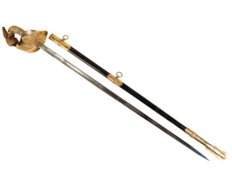THE AIR MARSHALS SWORD BELONGING TO AIR CHIEF MARSHAL SIR WILLIAM GORE SUTHERLAND ( 'GINGER MITCH') MITCHELL the sword is in 