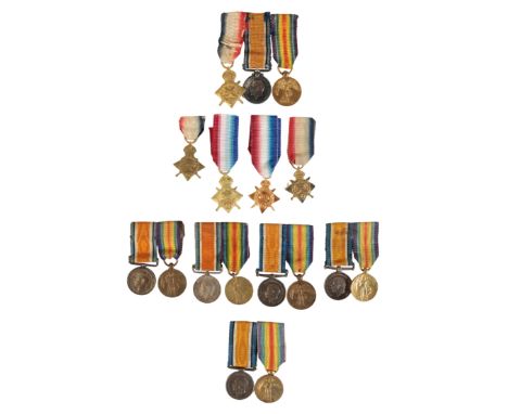 A COLLECTION OF MINIATURE GREAT WAR MEDALS 1914-15 Star (2)1914-15 Star by K. G. Luke of Melbourne, Australia1914-15 Star by 