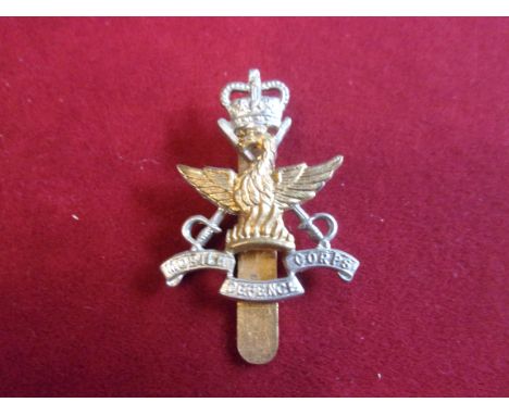Mobile Defence Corps EIIR Cap Badge (Bi-metal), slider. K&amp;K: 2160