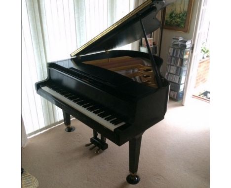 Yamaha (c1973)A 5ft 1in Model G1 grand piano in a satin ebonised case on square tapered legs. This piano was re-strung in the