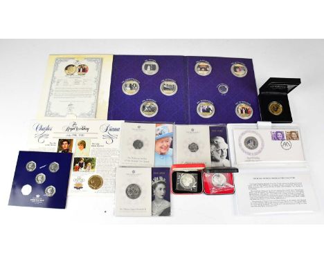 QUEEN ELIZABETH II; ten various coin packs and sets to include The Royal Mint Platinum Jubilee 2022 fifty pence, 2022 UK five