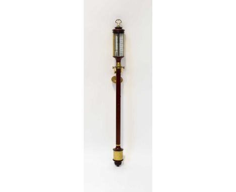A 20th century Dove Bazeley, Cheltenham stick barometer, height 96cm.  Condition Report: - Please note that this lot is not s