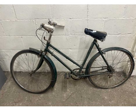 A vintage push bike