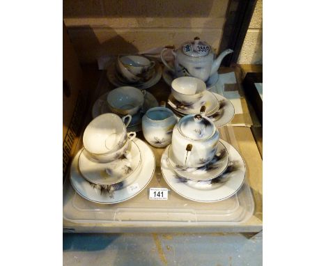 Oriental bone china tea set