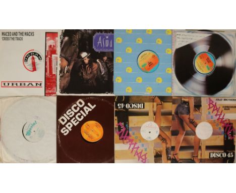 SOUL/FUNK/DISCO/REGGAE - 12". Dope collection of around 100 x twelves with grooves from the likes of Maceo &amp; The Macks (U