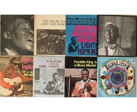 BLUES/R&amp;B - LPs. Diggin' down the delta with this lovely collection of 22 x LPs. Artists/titles include Big Bill Broonzy 