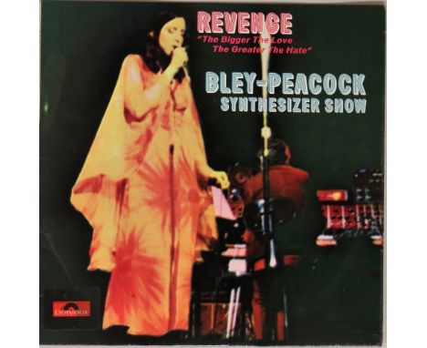 BLEY-PEACOCK SYNTHESIZER SHOW - REVENGE LP (ORIGINAL UK POLYDOR 2425-043). Really neat copy of Paul Bley and Annette Peacock'