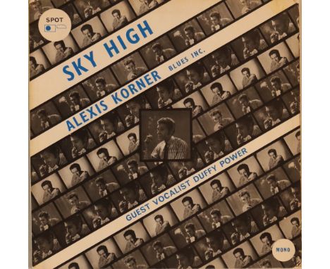 ALEXIS KORNER BLUES INC - SKY HIGH LP (ORIGINAL UK SPOT RECORDS JW 551). One of the hardest to find Alexis Korner releases wi