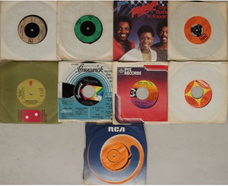 SOUL/FUNK - 7" RARITIES. Stunning selection of 9 x 45s from UK. Artists/titles include Nina Simone (CTI - CTSP 14, Ex with so