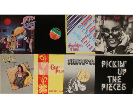SOUL/FUNK/DISCO - 12". Dope collection of around 100 x twelves with grooves from the likes of Gene Chandler, Jaki Graham, Rah