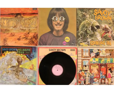 SAVOY BROWN - LP COLLECTION. Superb run of 12 x LPs, largely original/early UK pressings and even a test pressing! Titles are