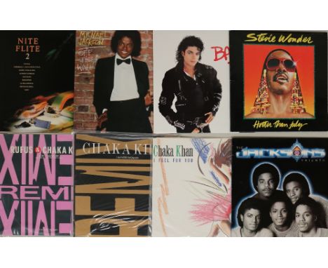 SOUL/DISCO - 12"/LPs. Stirrin' collection of around 110 x 12"/LPs. Artists/titles include Michael Jackson - Off The Wall and 