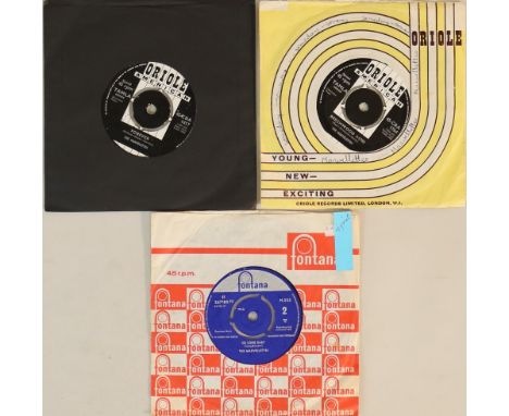 THE MARVELETTES/ORIOLE AMERICAN/FONTANA - 7". Ace selection of 3 x 45s very rare in demand releases from UK. The records incl