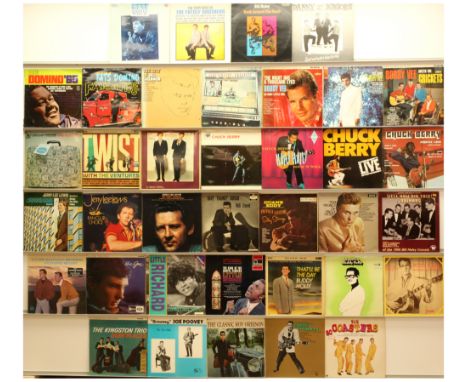 Rock n Roll 1950's Artists LPs - Chuck Berry, Little Richard, Buddy Holly. Includes artists: Chuck Berry, Little Richard, Bud