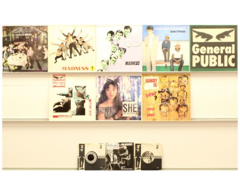 Assorted Ska And Related LPs, 12" And 7" Singles And CDs. Includes: The Specials - Ghost Town (1981 7" Single in 2Tone Compan