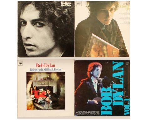 Collection Of Bob Dylan LPs and CDs. Includes: Vinyl Albums - Bringing It All Back Home (Late 1960's repress with Stereo stic