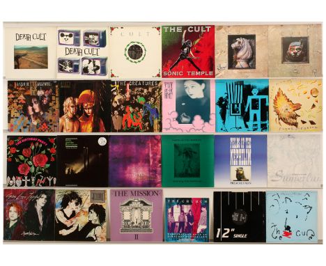 1980's Goth and Alternative LPs and 12" Singles - The Cult, Bauhaus, Siouxsie And The Banshees. Includes: Bauhaus - Telegram 