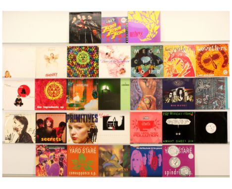 A collection of Indie/Alternative Rock LPs, 12" &amp; 10" to include (1) I, Ludicrous - A Warning To The Curious (1989 UK, RO