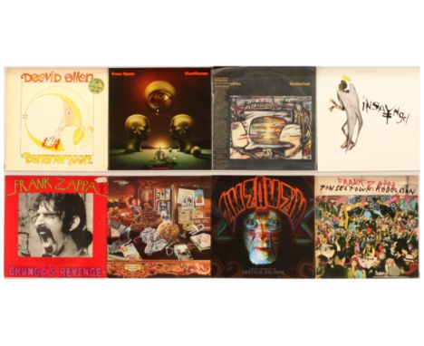 Collection of Psychedelic Acid Jazz LPs - Frank Zappa, Arthur Brown, Daevid Allen. Includes: The Mothers &ndash; Over-Nite Se