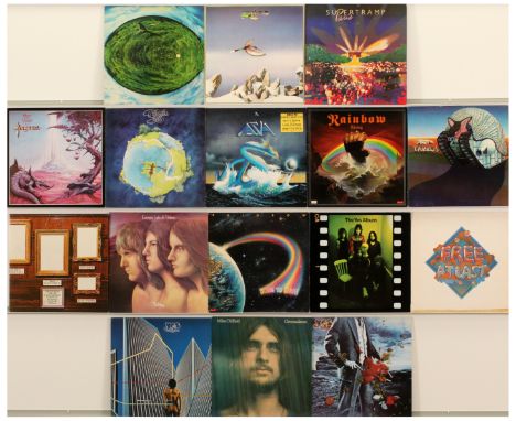 A collection of Progressive and Classic Rock LPs to include (1) Magnum - Chase The Dragon (1982 UK, JET LP 235); (2) Emerson,