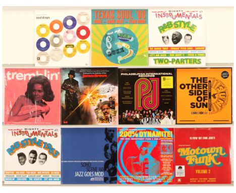 A collection of Soul/Funk/R&amp;B LPs to include (1) James Brown - Slaughter's Big Rip Off (2019 Europe Reissue, 006025677176