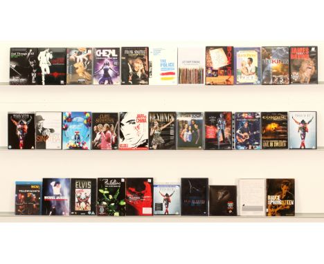 DVDs Popular Chart Artists - Michael Jackson, Phil Collins, Madonna, Frank Sinatra. Includes Music DVDs/Blu-Rays of: Michael 