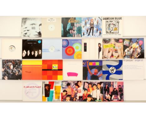 1990s and later rock/pop - a group of LPs and 12" singles to include artists such as Robbie Williams, New Kids on The Block, 