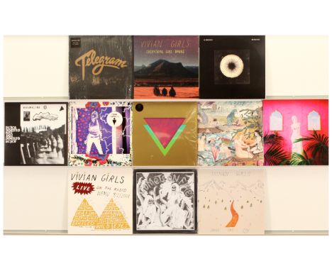 A collection of Psychedelic Folk/Garage Rock/Experimental LPs to include (1) Goat - Commune (2014 UK &amp; Europe LE Splatter