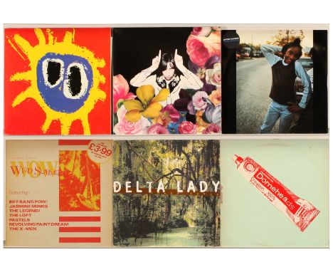 Primal Scream/Creation Label Related Vinyl Records. Includes: Primal Scream - More Light (2013 double gatefold cat no: SCRMLP