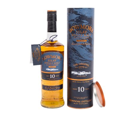 BOWMORE Single Malt Scotch Whisky 'TEMPEST - small batch release', 10 years Region: Islay, Bowmore Distillerie, 55,3% Vol., 7