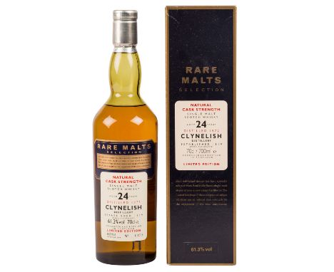 CLYNELISH Single Malt Scotch Whisky, 24 years Region: Highlands, Brora Distillerie, 61,3% Vol., 700 ml, Füllstand in der Schu