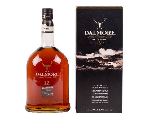 DALMORE Single Malt Scotch Whisky 'The Black Isle', 12 years Region: Highlands, Dalmore Distillerie, 40% Vol., 1000 ml, Fülls