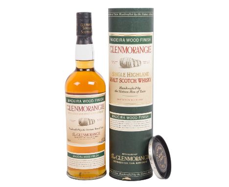 GLENMORANGIE Single Malt Scotch Whisky 'Madeira Wood Finish' Region: Highlands, Distillerie Coy, Tain, Ross-Shire, 43% Vol., 