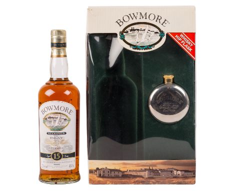 BOWMORE Single Malt Scotch Whisky 'MARINER', 15 years Region: Islay, Morrison's Bowmore Distillerie, 43% Vol., 700 ml, Füllst