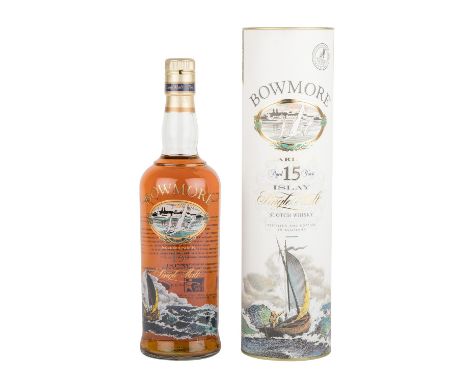 BOWMORE Single Malt Scotch Whisky 'MARINER', 15 years Region: Islay, Morrison's Bowmore Distillerie, 43% Vol., 700 ml, Füllst