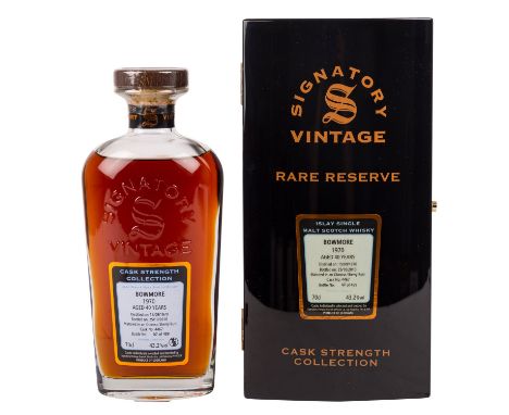 BOWMORE Single Malt Scotch Whisky 'Cask Strenght Collection', 1970, SIGNATORY VINTAGE, 40 years Region: Islay, Morrison's Bow