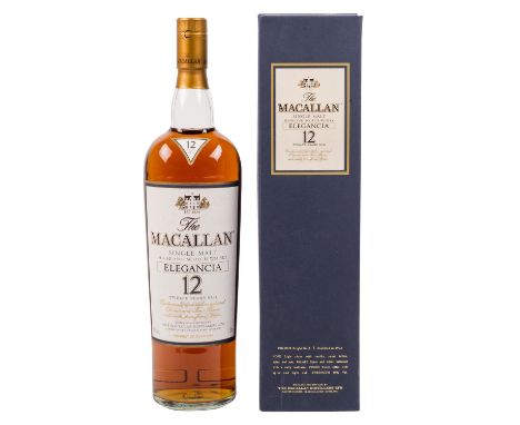 MACALLAN Single Malt Scotch Whisky 'Elegancia', 12 years Region: Speyside, The Macallan Distillers, 40% Vol., 1000 ml, Füllst