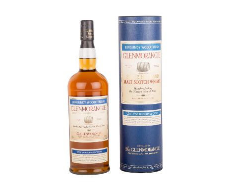 GLENMORANGIE Single Malt Scotch Whisky 'Burgundy Wood Finish' Region: Highlands, Distillerie Coy, Tain, Ross-Shire, 43% Vol.,