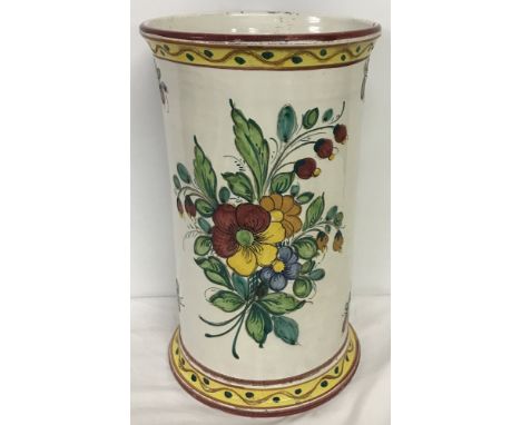 An Italian ceramic stick stand.  