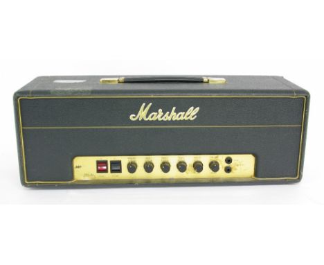 1979 Marshall JMP Master Model 50 watt MK 2 Lead guitar amplifier head, ser. no. S/A03587L, low level input modified and is n