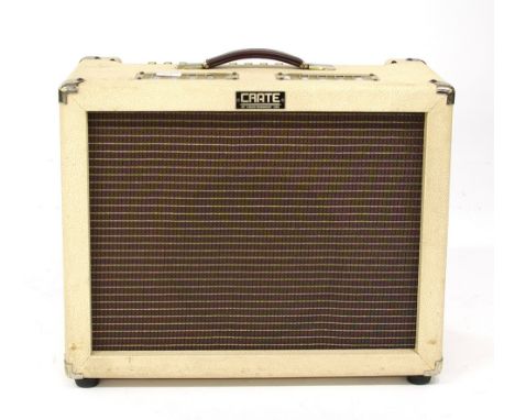 Crate Vintage Club 30VC-3112W guitar amplifier, made in USA, ser. no. V31WH10023, Crate Vintage series speaker, aesthetically