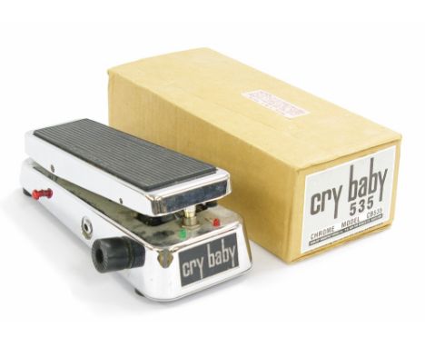 Jim Dunlop Cry Baby 535 wah guitar pedal, boxed