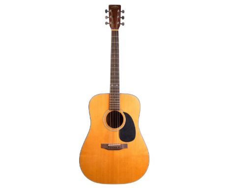 Sigma Guitars DM-4 electro-acoustic guitar, made in Korea; Back and sides: mahogany; Table: spruce, minor imperfections; Fret