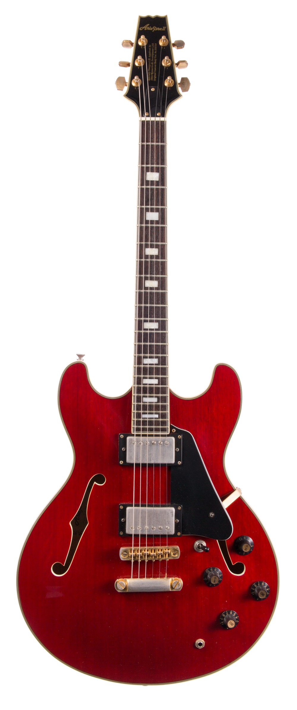 Aria Pro II TA-60 WR semi hollow body electric guitar, made in Korea ...