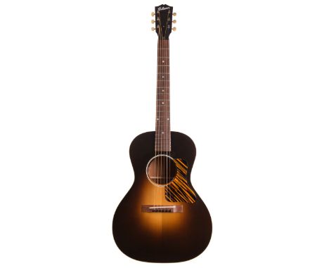 2014 Gibson L-00 1932 Reissue acoustic guitar, made in USA, ser. no. 1xxx4xx3; Finish: vintage sunburst; Fretboard: rosewood;