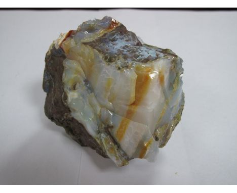 An Opal Boulder, length 10cms. 