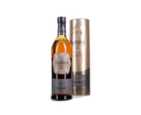 GLENFIDDICH 21 YEAR OLD MILLENNIUM RESERVESingle malt.Without Glenfiddich, Scotland might not enjoy the same thriving whisky 