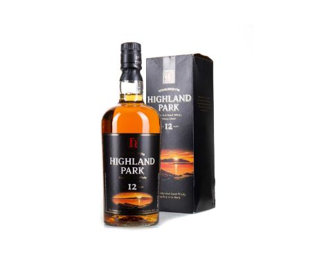 HIGHLAND PARK 12 YEAR OLD 2000SSingle malt.Orkney’s Highland Park distillery is situated in the town of Kirkwall on the site 